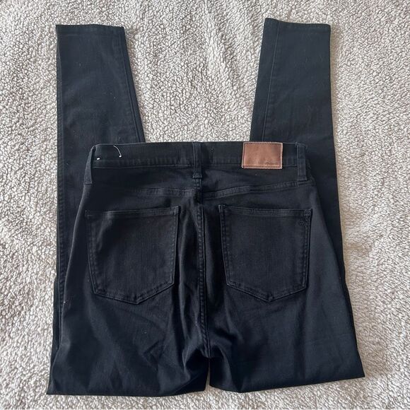 Madewell 10” High Riser Skinny Skinny Jeans Black - Picture 8 of 11